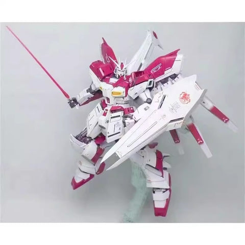 Daban 6635 MG RX-93 Pink Hi-v Gundam Model Kit w/ Decal and Stand 1/100 Scale