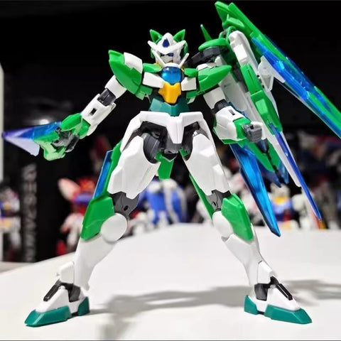 Galaxy Seiko 1/144 HGBF 049 00Q Shia Qan T Cat Ears Gundam Green Version Model Kit