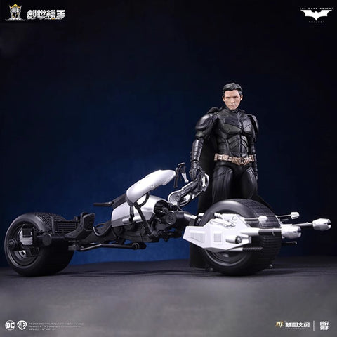 ModoKing The Dark Knight Batman & Batcycle Model Kit Limit Version 1/12 Scale 16.5cm / 6.5" Scale