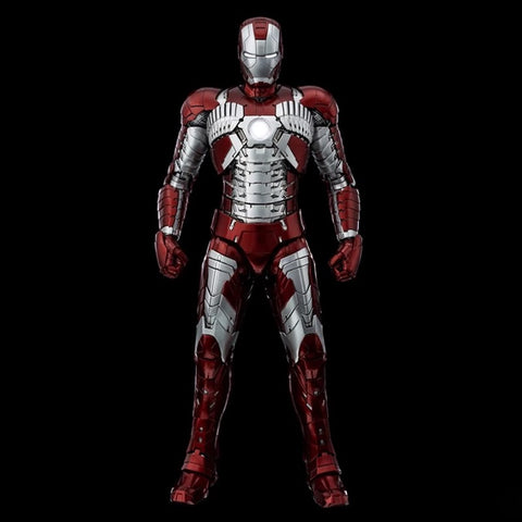 Threezero Marvel Studios The Infinity Saga DLX Iron Man Mark 5 17.5cm / 6.89''