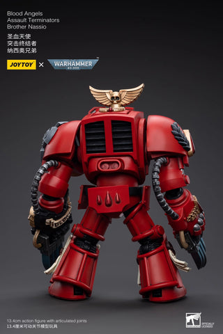 JoyToy Source Warhammer 40K Blood Angels Assault Terminators Brother Nassio 1/18 Scale