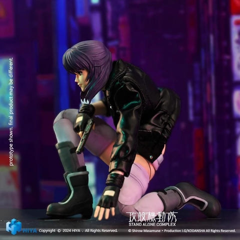 Hiya Toys ESG0202 Exquisite Super Series Ghost In The Shell Stand Alone Complex Kusanagi Motoko 1/12 Scale 14.5cm / 5.71''