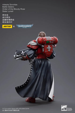 JoyToy Source 1/18 Warhammer 40K Adepta Sororitas Battle Sisters Order of the Bloody Rose Sister Lonell 1/18 Scale