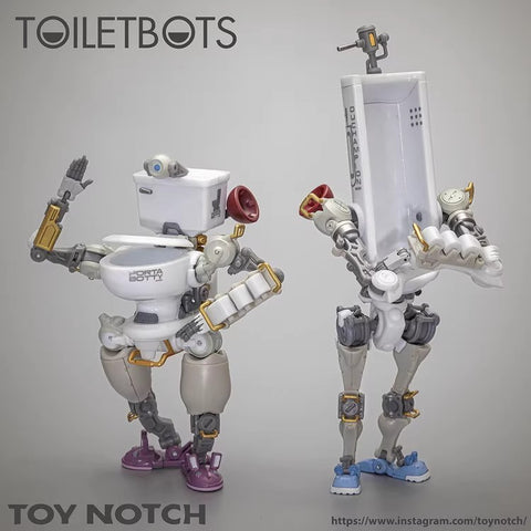 Toy Notch Fun Connection FC-01 Toiletbots Set of 2 1/12