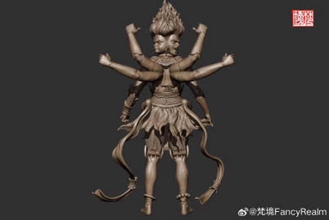 【Pre-Order】FancyRealm FJA02 FJ-1A02 The Investiture of the Gods Ne Zha 1/12 Scale 16.5cm / 6.5''