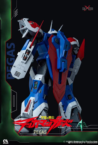【Pre-Order】Sky X Studio Licensed Uchū no Kishi Tekkaman Pegas w/ LED 33.5cm / 13.19"