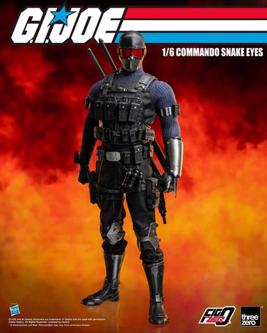 Threezero G.I. Joe FigZero Commando Snake Eyes  3Z05500W0 1/6 Scale 30cm / 11.81"
