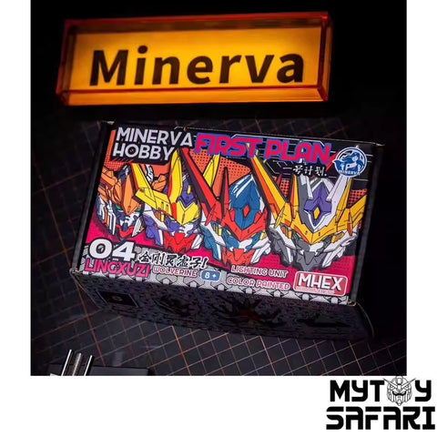 Minerva Hobby SA04 MHEX Head Master Void Vajra Model Kit 1/100 Scale