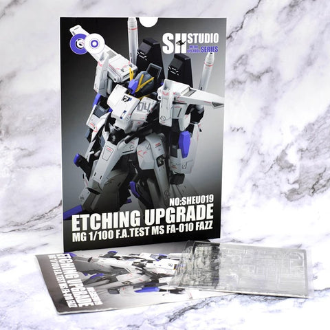 SH Studio Etching Upgrade Kit for MG Bandai F.A. TEST MS FA-010A FAZZ 1/100 Scale