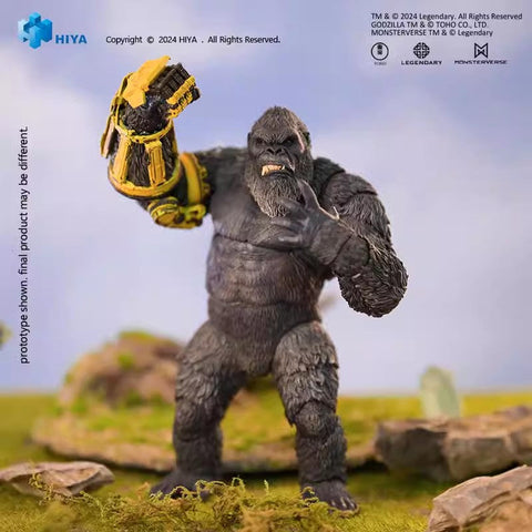 【Pre-Order】Hiya Toys EBG0433 Exquisite Basic Series Godzilla Vs. Kong 2 Rise of the Empire Kong Beast Glove Version 16cm / 6.30"