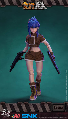 Tunshi Studio TS-012 SNK Licensed Metal Slug Leona Heidern 1/12 Scale 14.5cm / 5.71"