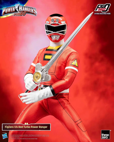 【Pre-Order】Threezero 3Z08130W0 Red Turbo Power Ranger 1/6 Scale 30.7cm / 12.08"