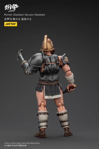 JoyToy Source Strife Roman Gladiator Secutor Gladiator 1/18 Scale 10.8 x 4.6 cm / 4.25 x 1.81''