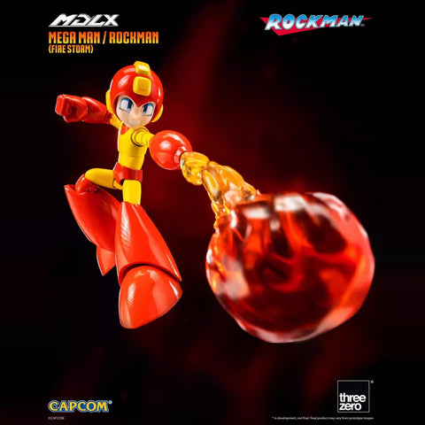 Threezero MDLX Mega Man / Rockman Fire Storm  10.2cm / 4.02''