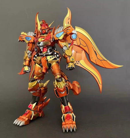 GDJJKR Metal Robot The Chinese Zodiac Yin Tiger 23cm / 9.06"