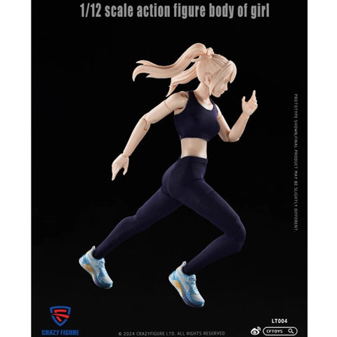 Crazy Figure LT004 Action Figure Body of Girl 1/12 Scale 15.8cm / 6.22''