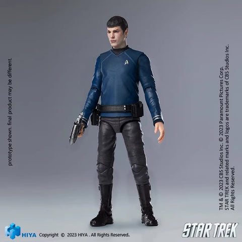Hiya Toys Exquisite Mini Series Star Trek 2009 Spock 1/18 Scale