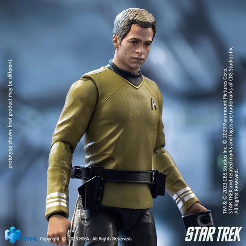 Hiya Toys Exquisite Mini Series Star Trek 2009 Kirk 1/18 Scale