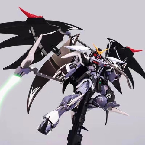 4th Party Pre-Painted & Pre-Assembled MC-01 XXXG-01D2 Gundam Deathscythe Hell 1/72 Scale