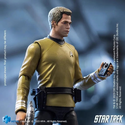 Hiya Toys Exquisite Mini Series Star Trek 2009 Kirk 1/18 Scale