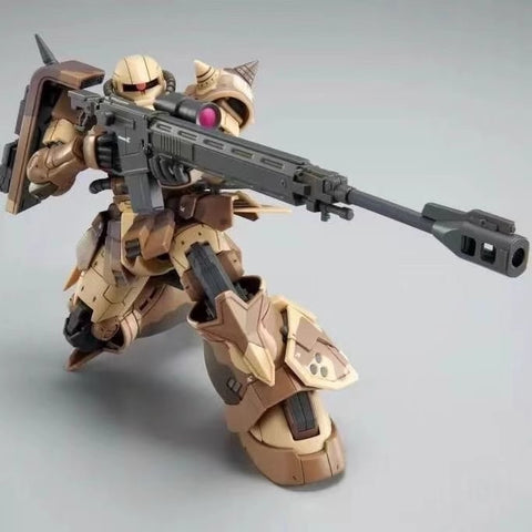 Weimei HG MS-06CK Gundam GTO Zaku Cannon Desert Color Model Kit 1/144 Scale
