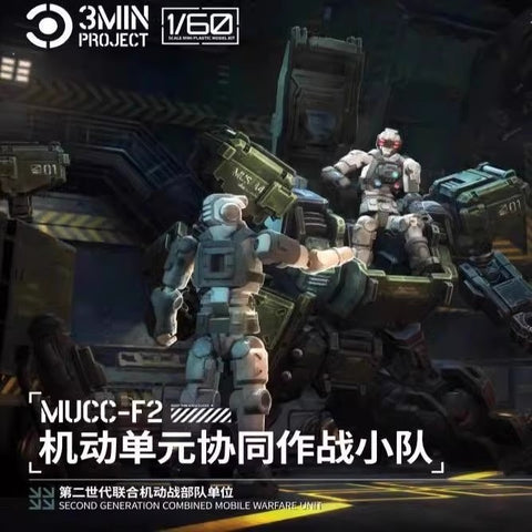 Sheik Mainland MUCC-F2 3 Min Project Mobile Unit Coordinated Combat Team Model Kit 1/60 Scale