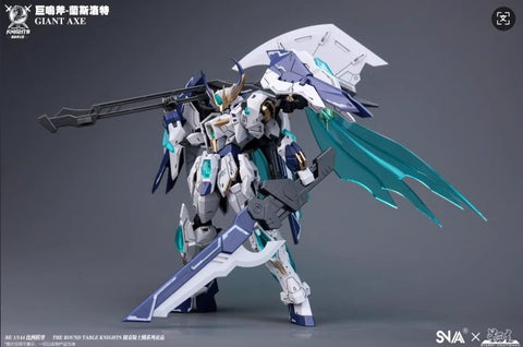 SNAA Model Round Table Knights Roaring Axe Lancelot 1/144 Scale