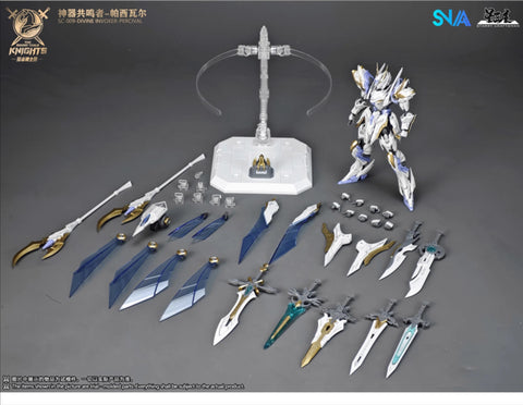 SNAA Model The Round Table Knights SC-009 Divine Invoker Percival Deluxe Version 1/144 Scale