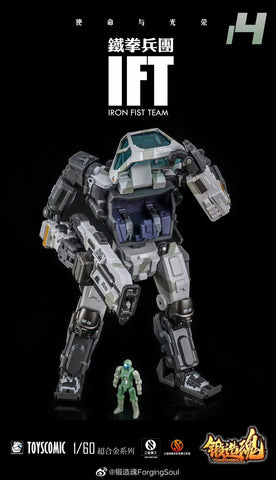 【Pre-Order】Forging Soul BP-48 BP48 Heavy Mecha Guard Snow Camouflage Version  1/60 Scale