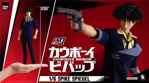 Threezero FigZero Cowboy Bebop Spike Spiegel 1/6 Scale 30.8cm / 12.13''