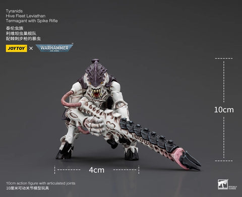 JoyToy Source Warhammer 40K Tyranids Hive Fleet Leviathan Termagant with Spike Rifle  1/18 Scale 10 x 4 cm / 3.94 x 1.57''