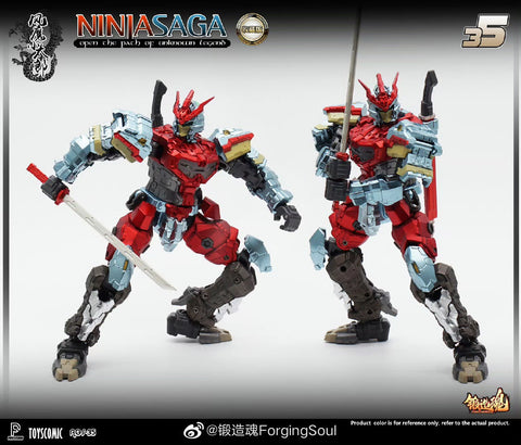 【Pre-Order】Forging Soul & Pier Studio AGS-35 AGS35 Ninjia Saga Fuma Kotaro Collector Edition 1/60 Scale