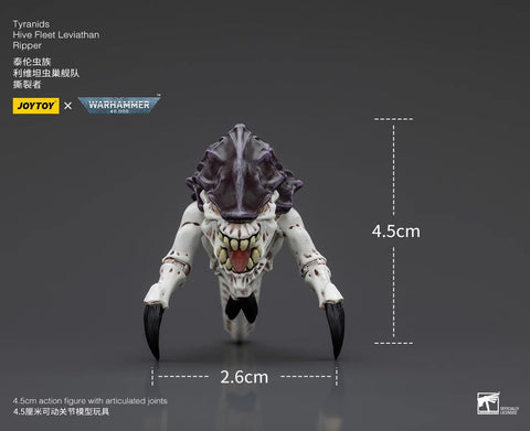 JoyToy Source Warhammer 40K Tyranids Hive Fleet Leviathan Ripper 1/18 Scale 4.5 x 2.6 cm / 1.77 x 1.02''