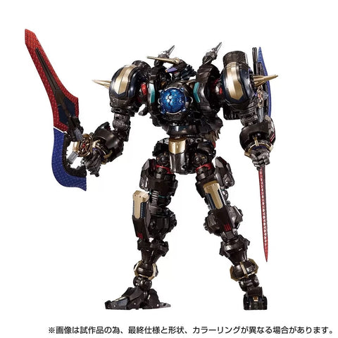 Takara Tomy 1/60 DA-111 DA111 Diaclone Waruder Legion Geist Dark Cathode Version 1/60 Scale