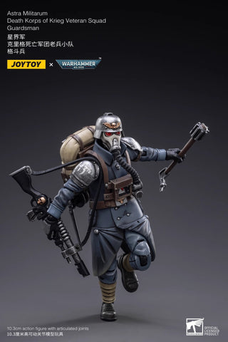 【Pre-Order】JoyToy Source Warhammer 40K Death Korps of Krieg Veteran Squad Guardsman 1/18 Scale 10.3cm / 4.05"