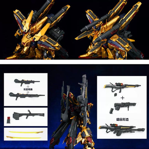 Shenma Model Fully Armored Form Golden Warrior Alloy Frame Model Kit  1/100 Scale 20cm / 7.87''