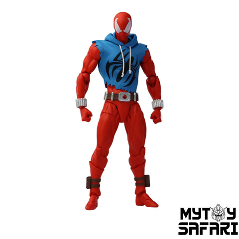 MESS TOYS Ben Reilly Blue Cloth Battle Suit 1/12 Scale 16cm / 6.30"