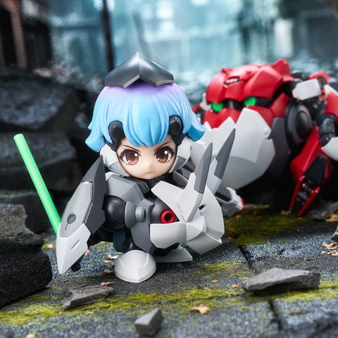 Hemoxian Heart Warrior Ellie & Ogre 7cm / 2.76" &11cm / 4.33"