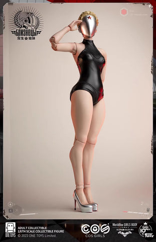 Onetoys CG002 Cosgirl The Twin Sisters Set Of 2 1/6 Scale