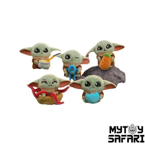 52TOYS Grogu Foodies Plush Blind Box Set of 4 10cm / 3.94"