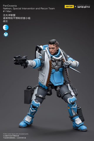 JoyToy Source Infinity PanOceania Nokken Special Intervention and Recon Team #1 Man 1/18 Scale