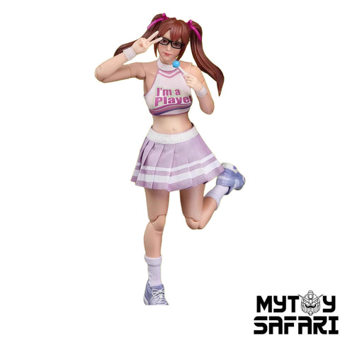 【Pre-Order】Crazy Figure LT005 Sporty Girl - Yoyo 1/12 Scale 15cm / 5.91"