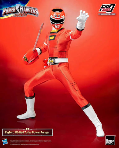 【Pre-Order】Threezero 3Z08130W0 Red Turbo Power Ranger 1/6 Scale 30.7cm / 12.08"