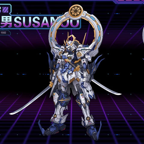 【Pre-Order】Cang-Toys Gms008 Gms-008 War of The God Sector Y 1582 Susanoo Shizuka Minamoto Model Kit 1/100 Scale