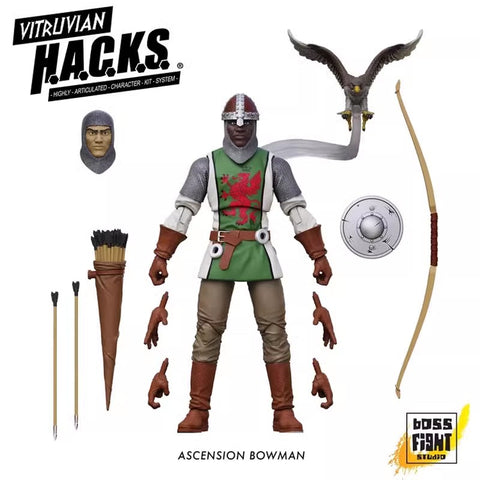 【Pre-Order】Boss Fight Studio 1/18 Middle Ages Vitruvian Hacks Ascension Bowman 1/18 Scale