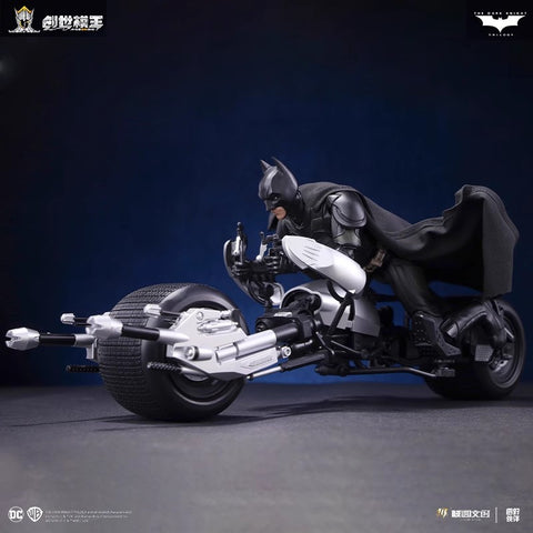 ModoKing The Dark Knight Batman & Batcycle Model Kit Limit Version 1/12 Scale 16.5cm / 6.5" Scale