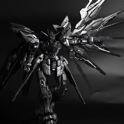 CHIMELONG MGEX Strike Freedom Gundam w/ Light Wings Model Kit Black Version 1/100 Scale