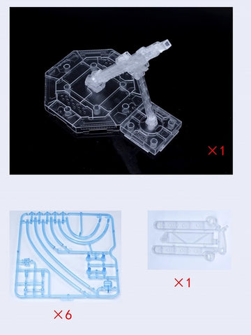 NWS NWS006 Funnel Missile Effect Parts for HG & MG Qubeley Gundams