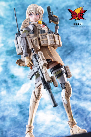 LeiZhou Studio Saint Asia Warrior Series Stapel Model Kit 1/9 Scale 18.5cm / 7.28"