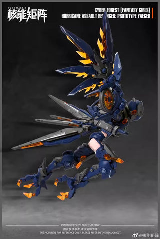 Nuke Matrix Fantasy Girl Cyber Forest Amelia Hartmann